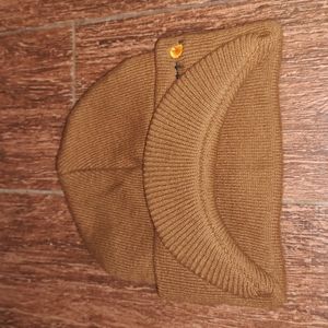 Carhartt Beanie Hat With Visor-Brown Adult Unisex Made in USA